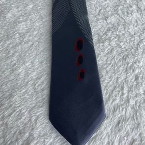 Elan men’s vintage skinny tie artsy art to wear gray multicolored